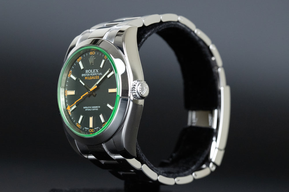 Rolex<br>116400GV Milgauss Black Dial