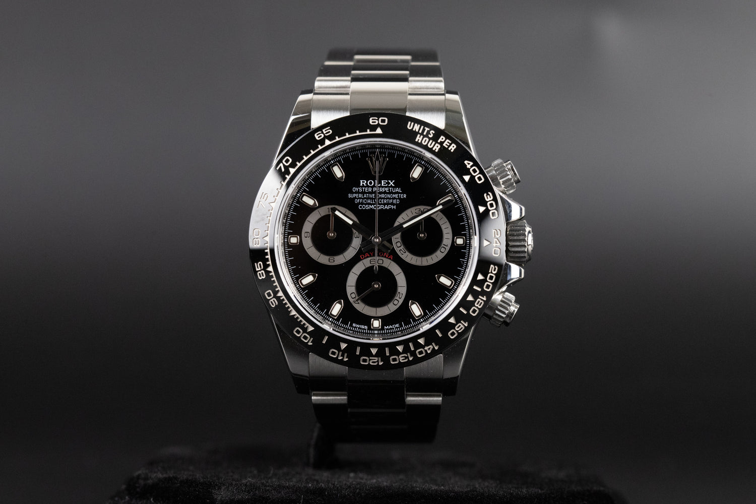Rolex 116500LN Daytona Ceramic Black Dial