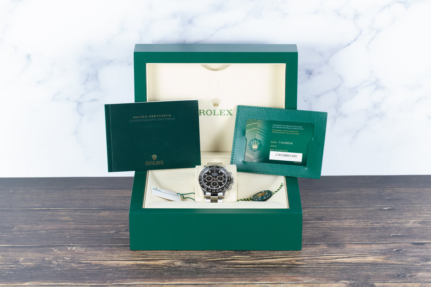 Rolex 116500LN Daytona Ceramic Black Dial