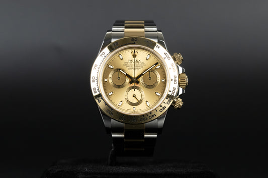 Rolex 116503 Daytona SS/18k Champagne Dial