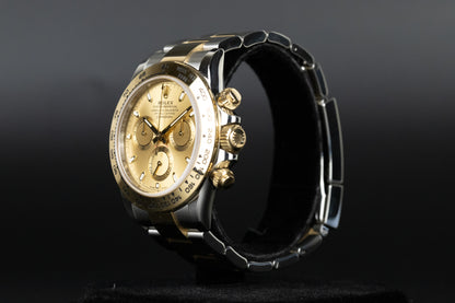 Rolex 116503 Daytona SS/18k Champagne Dial