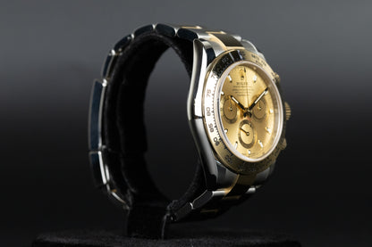 Rolex 116503 Daytona SS/18k Champagne Dial