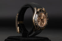 Rolex<br>116515LN Daytona Rose Gold Oysterflex Rose Dial