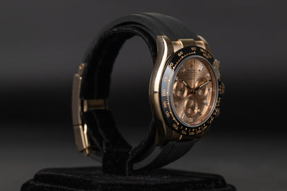Rolex 116515LN Daytona Rose Gold Oysterflex Rose Dial