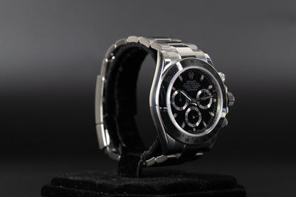 Rolex 116520 Daytona Black Dial Chromalight