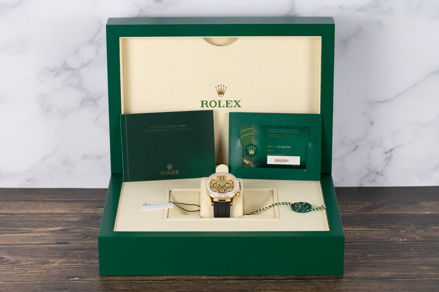Rolex 116588TBR Daytona Oysterflex 'Eye of the Tiger'
