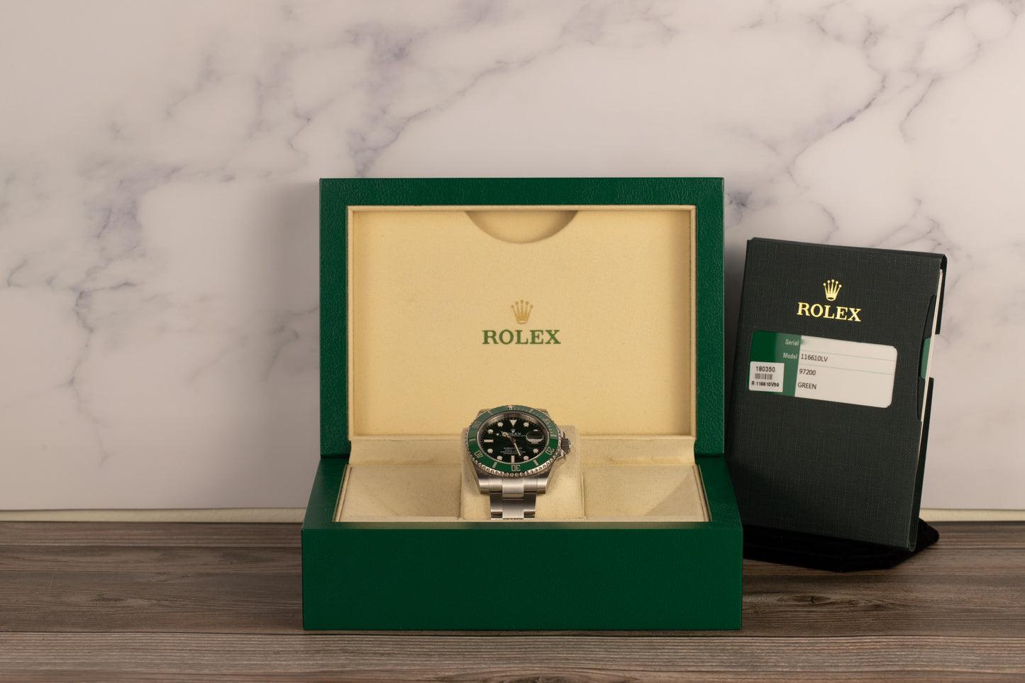 Rolex 116610LV Submariner 'Hulk'