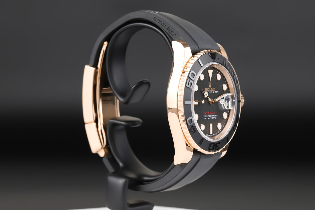 Rolex<br>116655 Yacht-Master 40 Oysterflex Black Dial