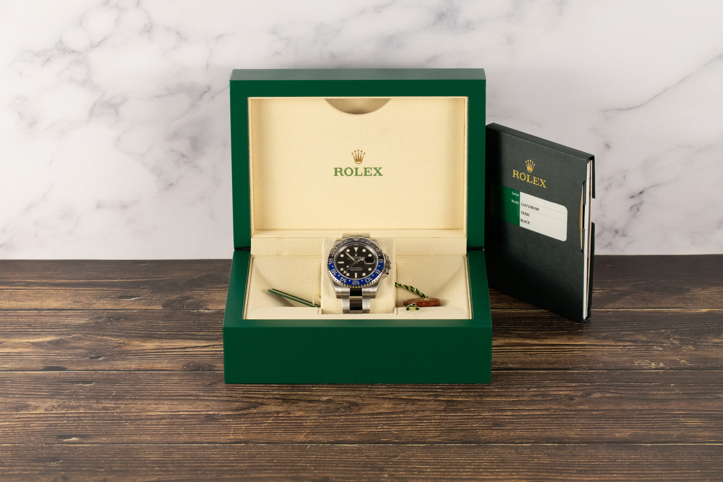 Rolex 116710BLNR GMT Master II 'Batman'