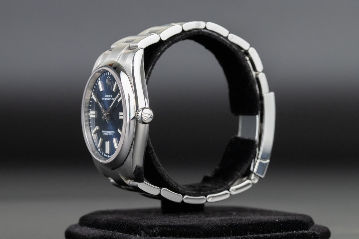 Rolex<br>124300 Oyster Perpetual 41mm Blue Dial