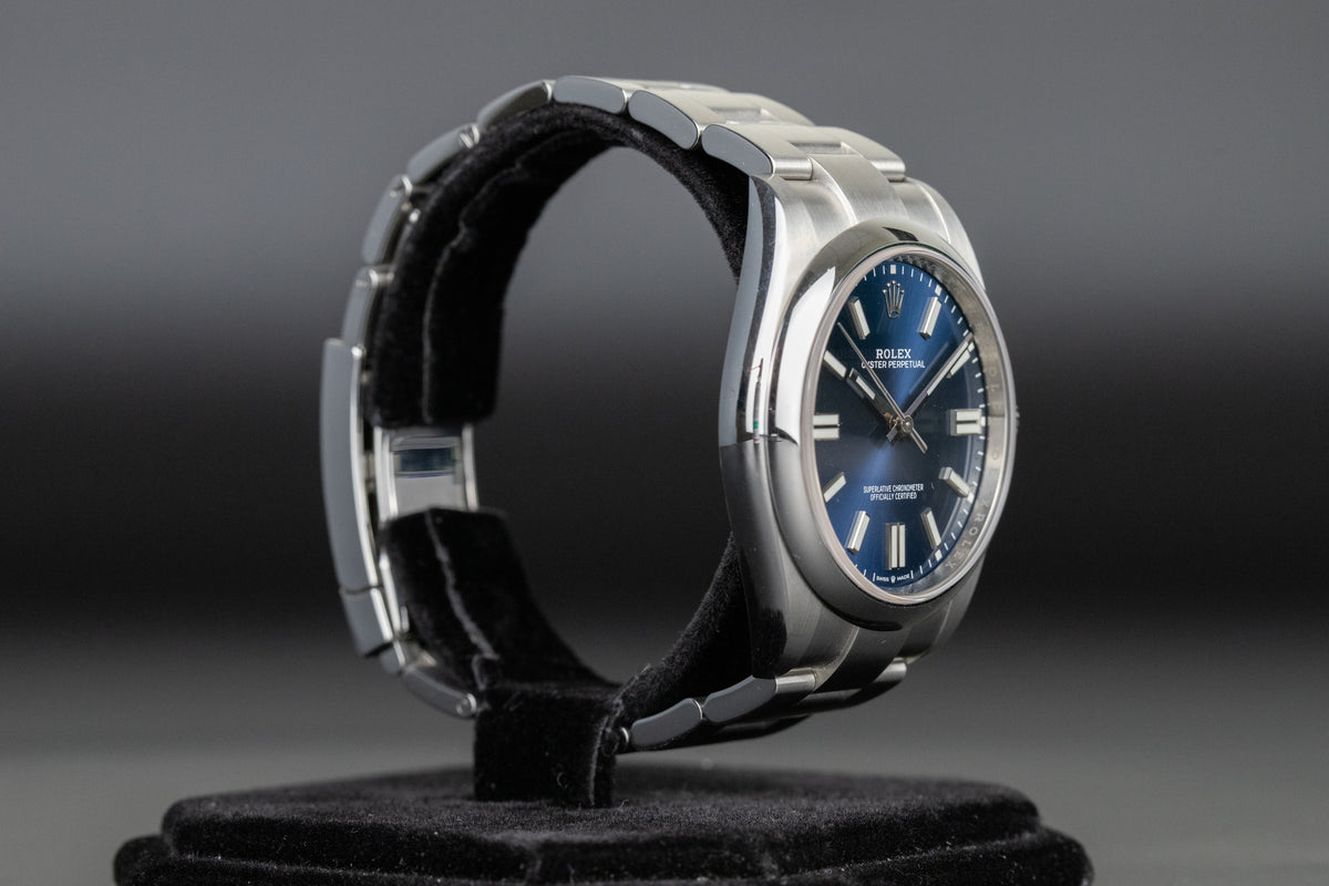 Rolex<br>124300 Oyster Perpetual 41mm Blue Dial