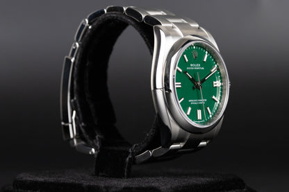 Rolex 126000 Oyster Perpetual 36mm Green Dial