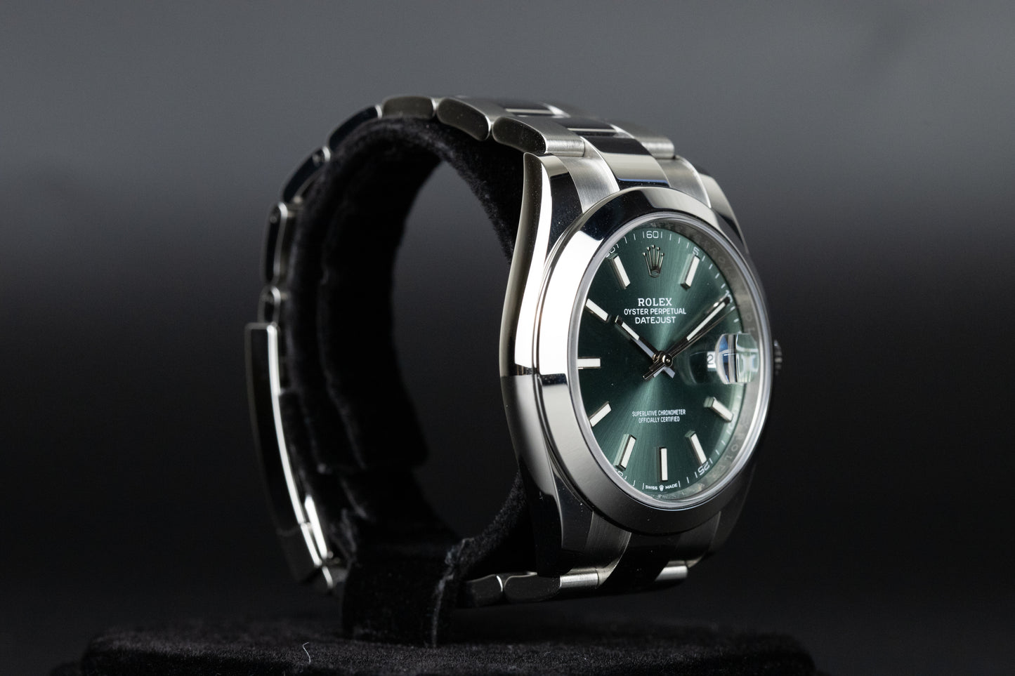 Rolex 126300 Datejust 41 Mint Green Dial