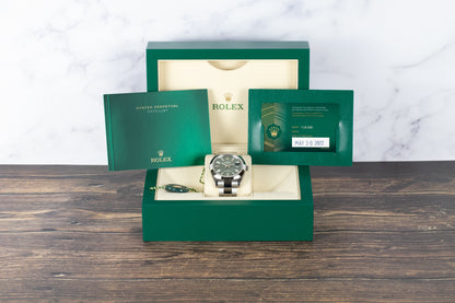 Rolex 126300 Datejust 41 Mint Green Dial