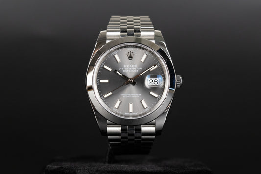 Rolex 126300 Datejust 41 Slate Dial