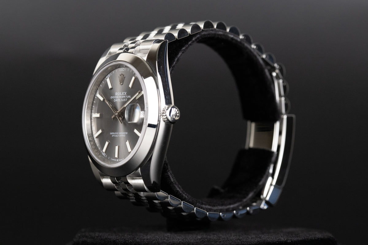 Rolex<br>126300 Datejust 41 Slate Dial