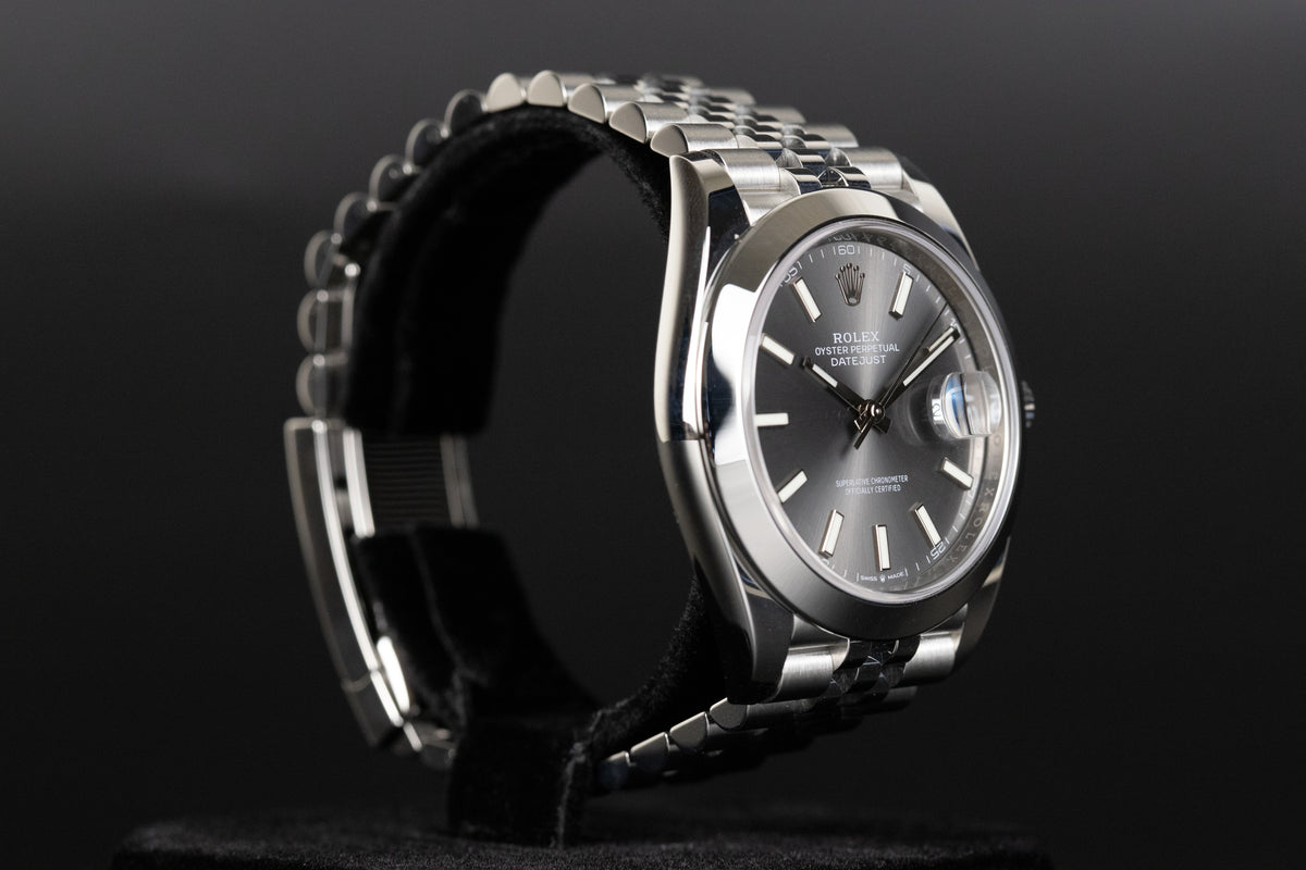 Rolex<br>126300 Datejust 41 Slate Dial