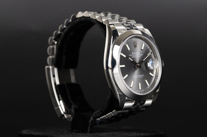 Rolex 126300 Datejust 41 Slate Dial