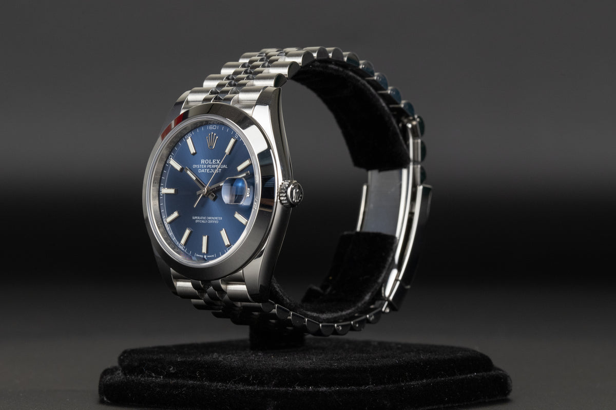 Rolex<br>126300 Datejust 41 Blue Dial