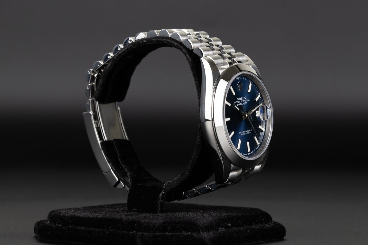 Rolex<br>126300 Datejust 41 Blue Dial