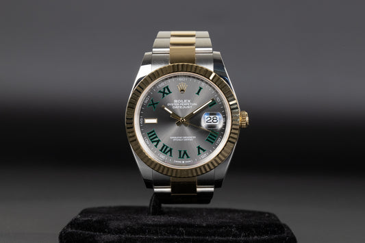Rolex 126333 Datejust 41 18k/SS Wimbledon Dial