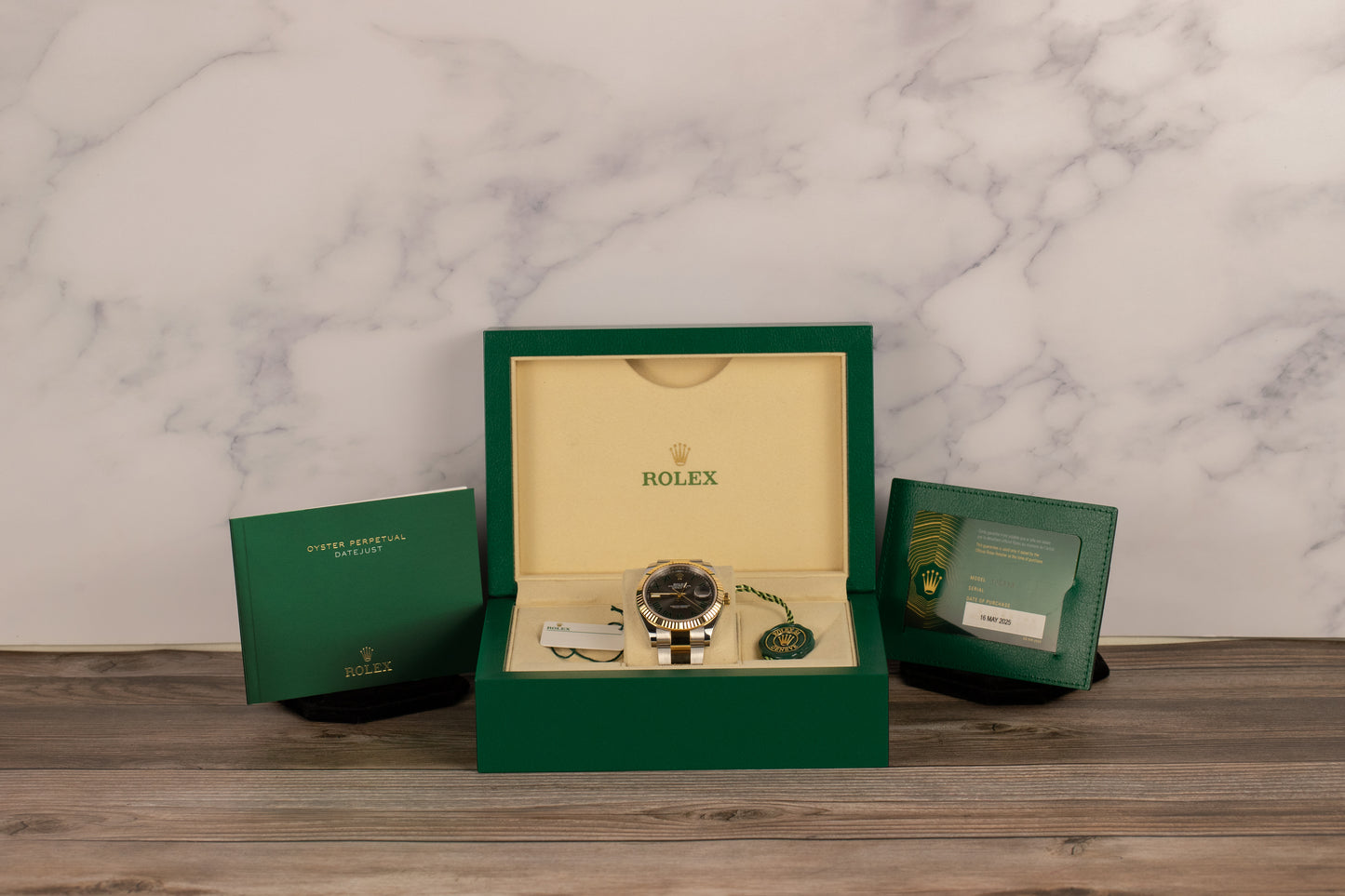 Rolex 126333 Datejust 41 18k/SS Wimbledon Dial