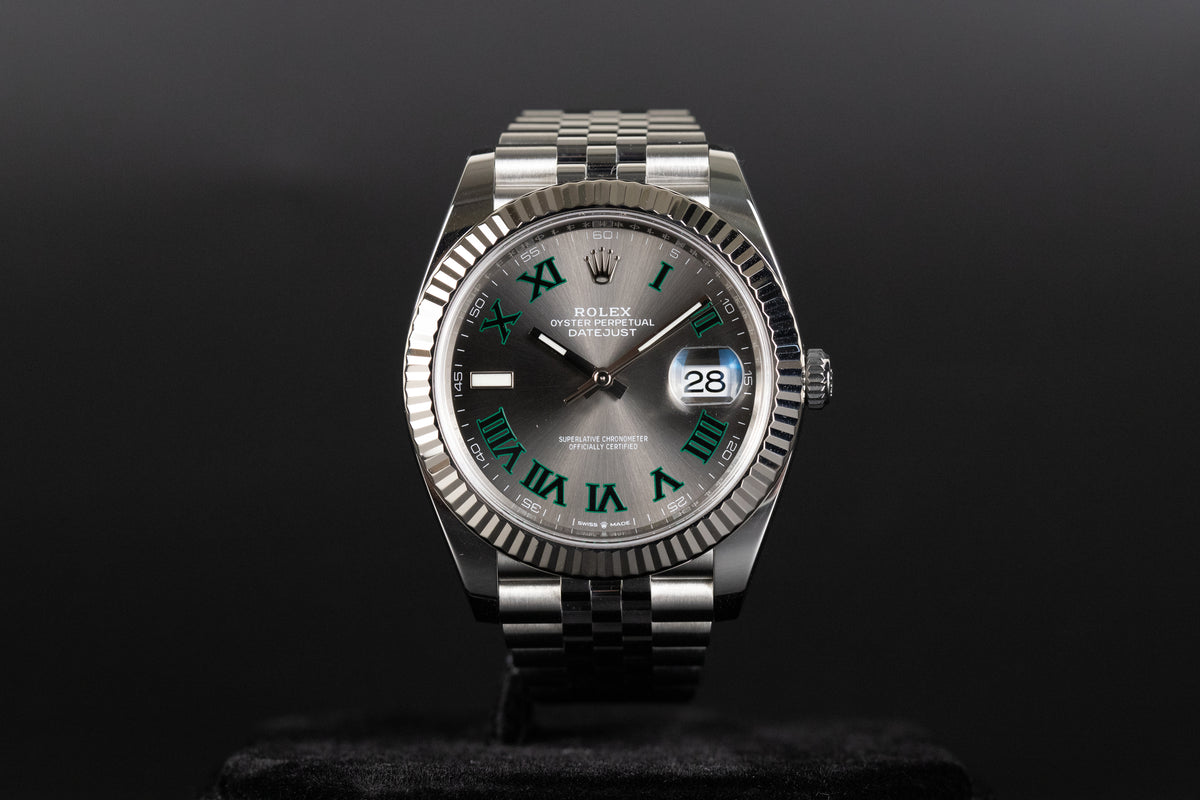 Rolex<br>126334 Datejust 41 'Wimbledon' Dial