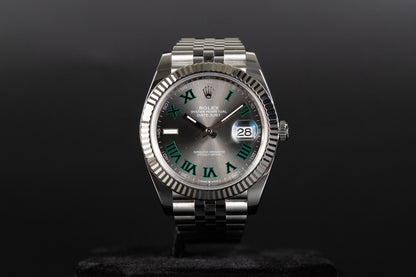 Rolex 126334 Datejust 41 'Wimbledon' Dial