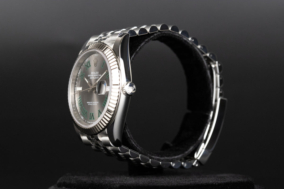 Rolex<br>126334 Datejust 41 'Wimbledon' Dial
