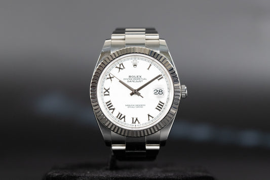 Rolex 126334 Datejust 41 White Roman Numeral Dial