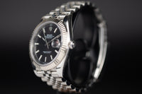 Rolex<br>126334 Datejust 41 Black Dial Jubilee
