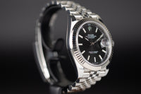 Rolex<br>126334 Datejust 41 Black Dial Jubilee
