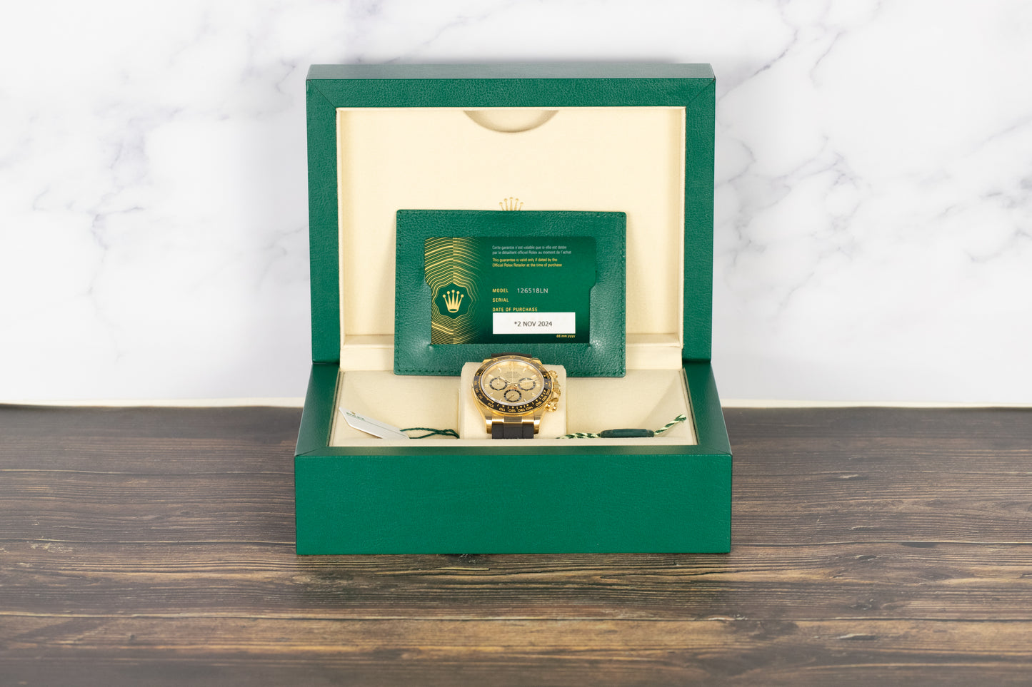 Rolex 126518 Daytona Champagne Dial