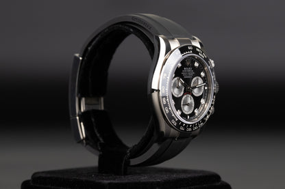 Rolex 126519LN Daytona Black Diamond Dial Oysterflex