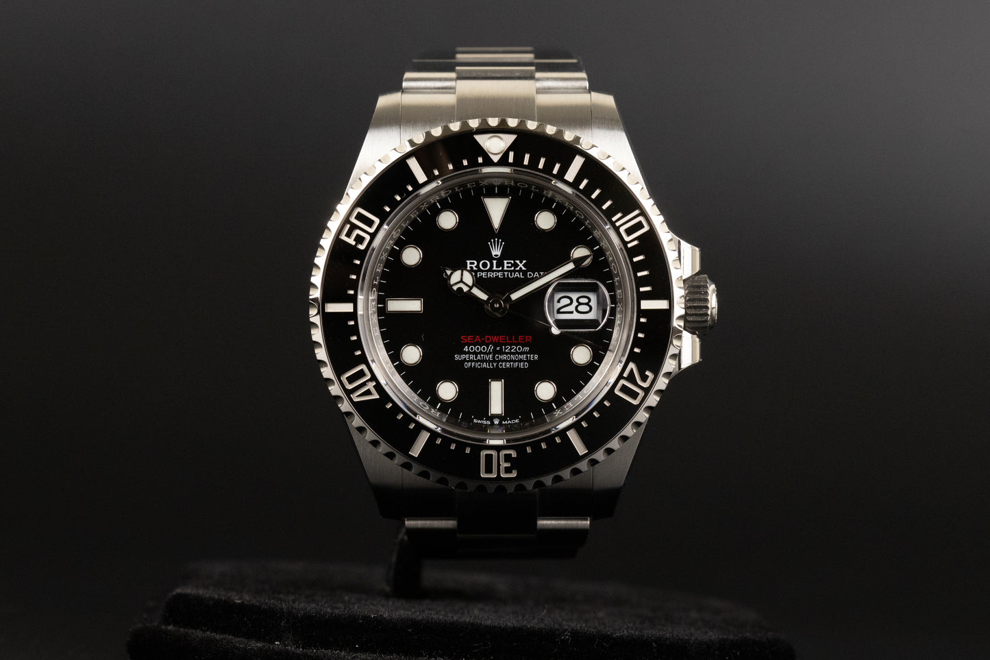 Rolex 126600 Sea-Dweller Red Writing