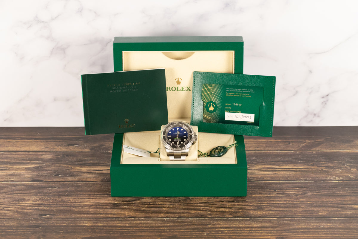 Rolex<br>126660 Deepsea Sea-Dweller Blue