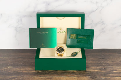 Rolex 128238 Day-Date 36 Green Ombre Dial