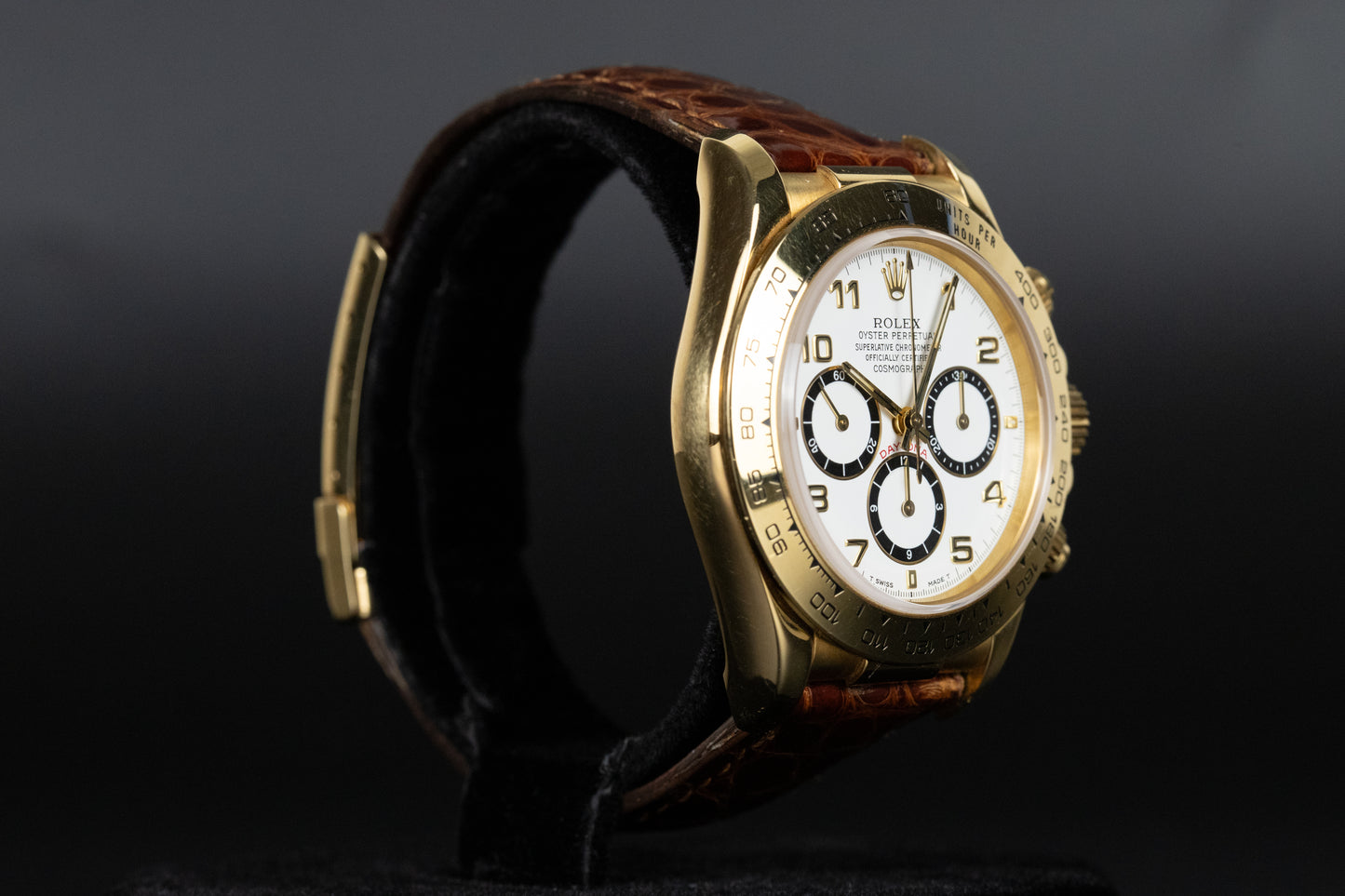 Rolex 16518 Daytona Zenith White Dial