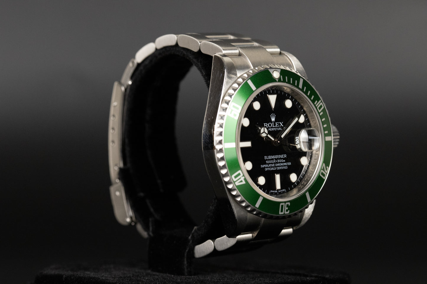 Rolex 16610LV Submariner 'Kermit'