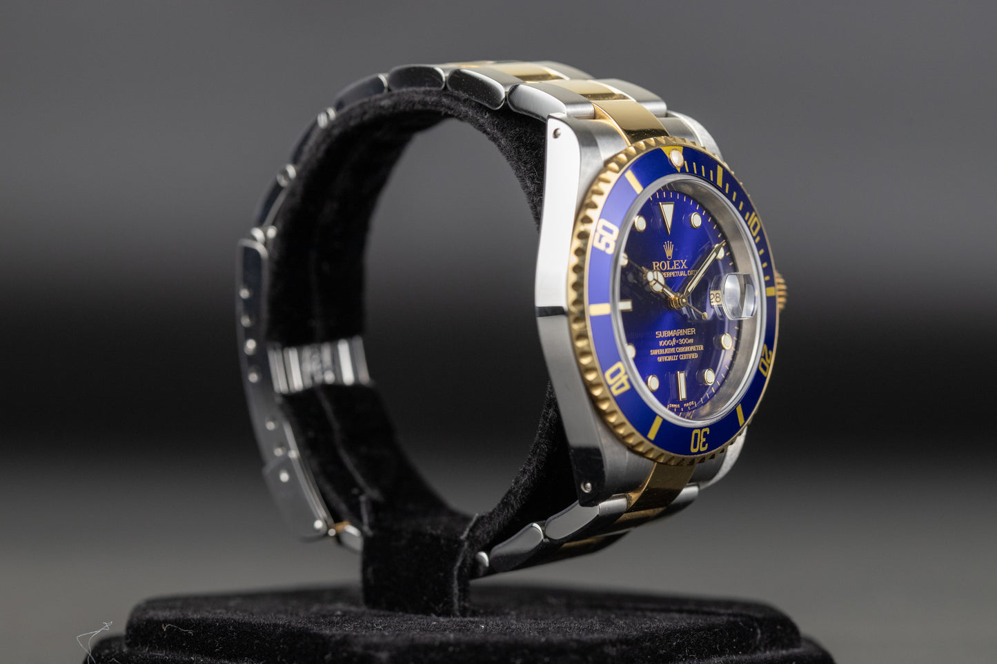 Rolex 16613 Submariner SS/18k Blue Dial