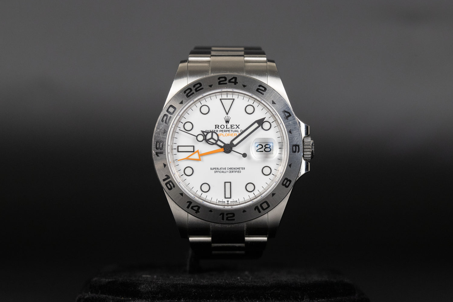 Rolex 226570 Explorer II White Dial