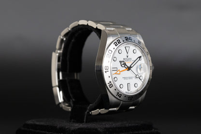 Rolex 226570 Explorer II White Dial