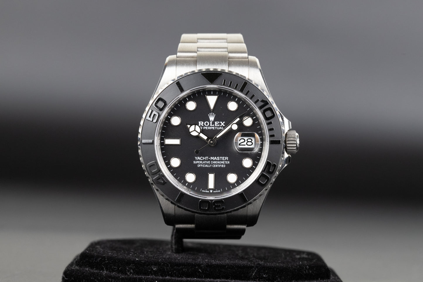 Rolex 226627 Yacht-Master 42 Titanium Black Dial