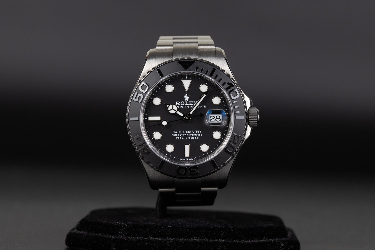 Rolex 226627 Yacht-Master 42 Titanium Black Dial