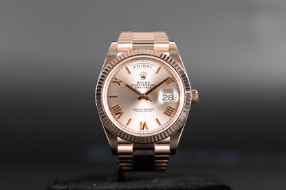 Rolex 228235 DayDate 40 Sundust Dial