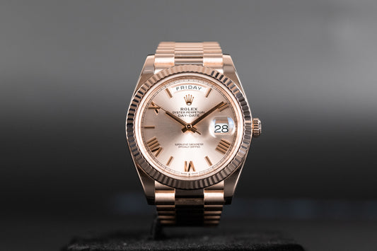 Rolex 228235 DayDate 40 Sundust Dial