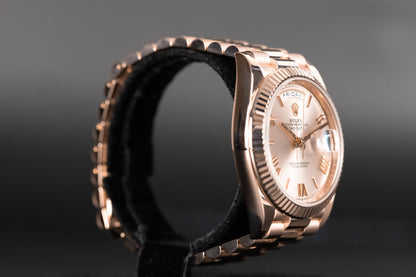 Rolex 228235 DayDate 40 Sundust Dial