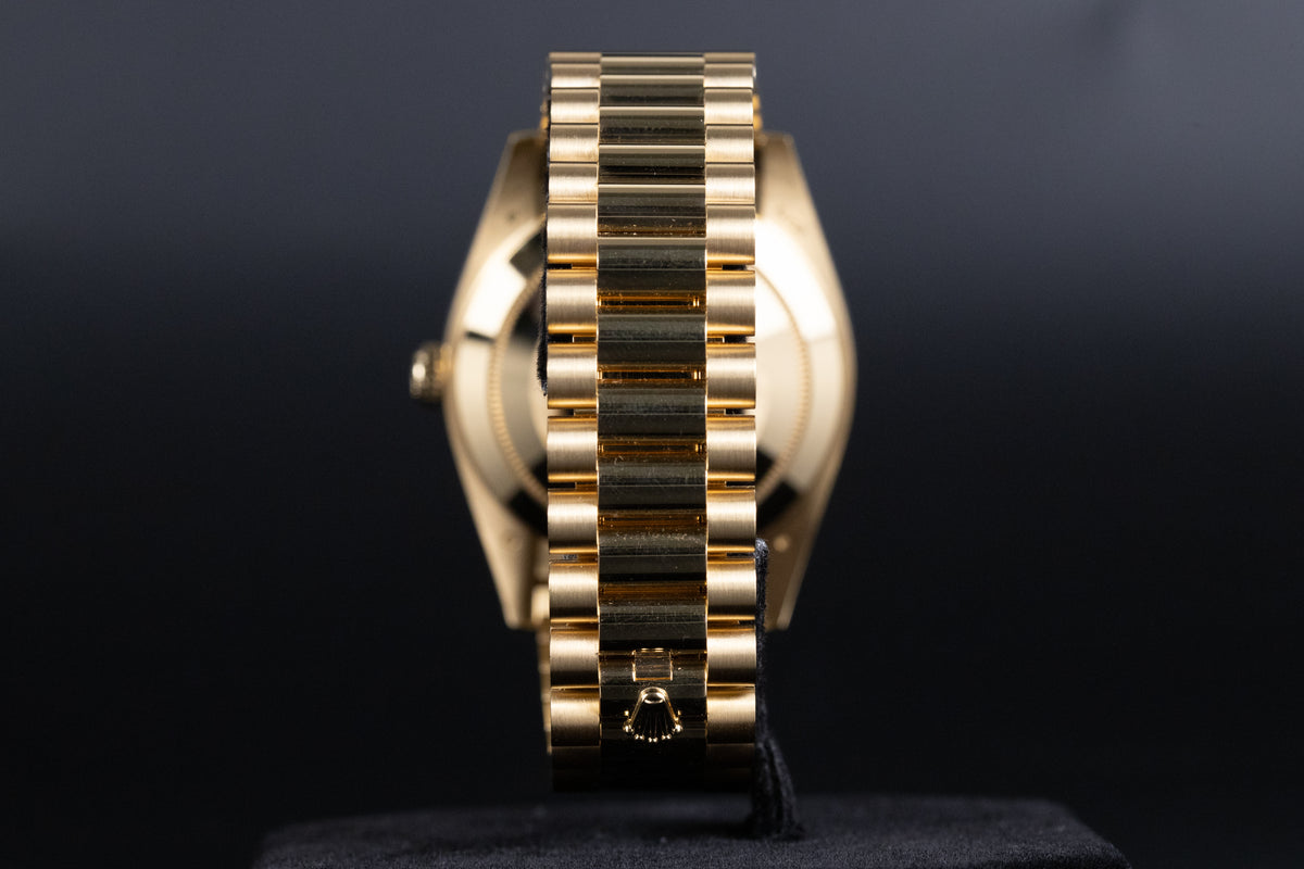 Rolex<br>228238 DayDate 40 Silver Roman Numeral Dial