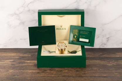 Rolex 228238 DayDate 40 Silver Roman Numeral Dial