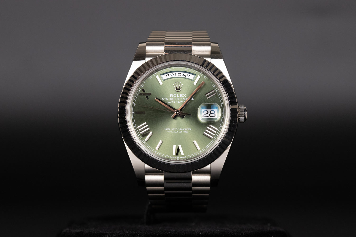 Rolex 228239 DayDate 40 Green Dial